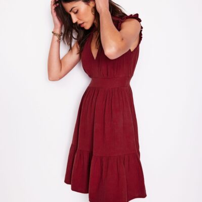 Boden Wren Double Cloth Short Dress