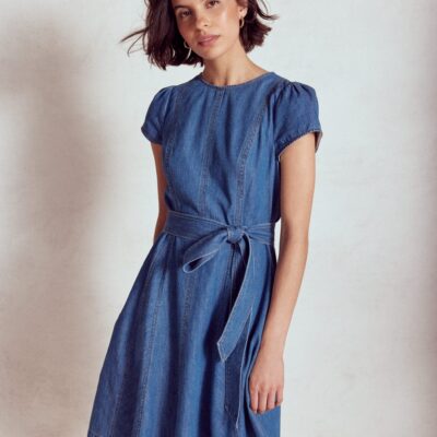Boden Imo Denim Short Dress