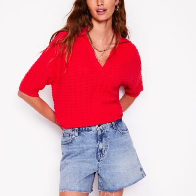 Boden Cut Off Denim Shorts