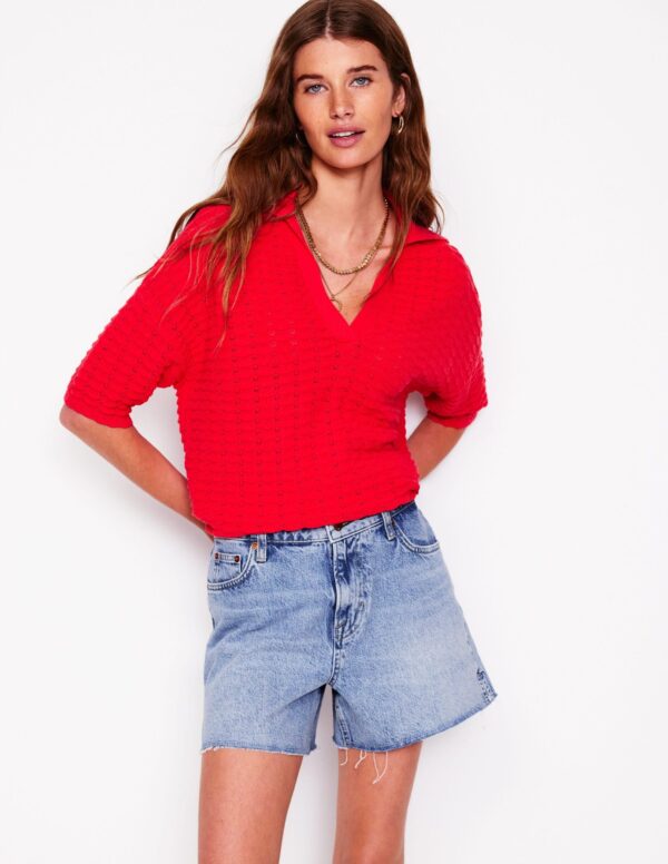 Boden Cut Off Denim Shorts