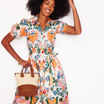 Boden Alexa Maxi Shirt Dress