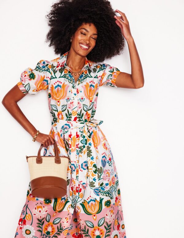 Boden Alexa Maxi Shirt Dress