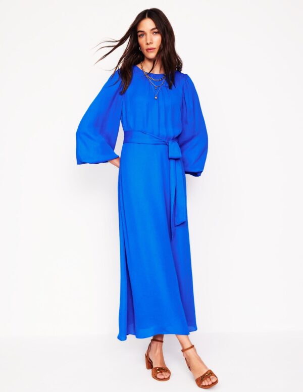 Boden Blouson Sleeve Midi Dress