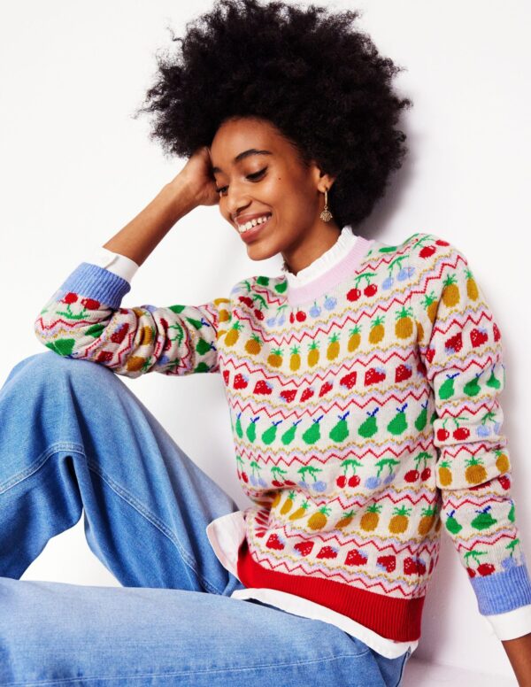 Boden Edie Fair Isle Jumper