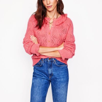 Boden Alice Fluffy Stitch Cardigan