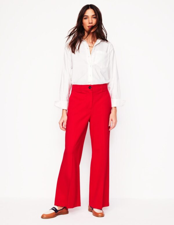 Boden Cropped Ponte Trousers