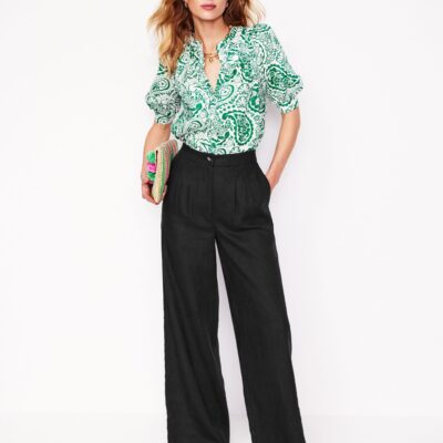 Boden Dulwich Linen Trousers