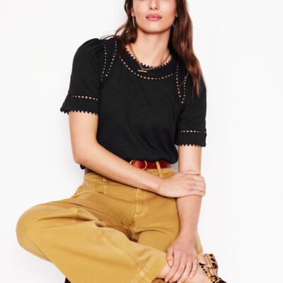 Boden Mila Trim Detail Top