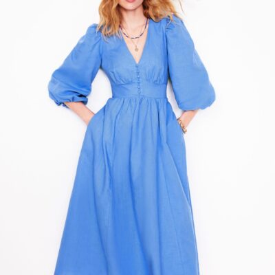Boden Lola Blouson Maxi Dress