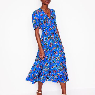 Boden Rosie Godet Tea Dress