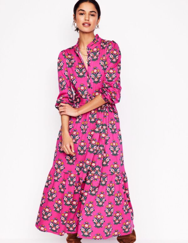 Boden Willow Tiered Jersey Dress