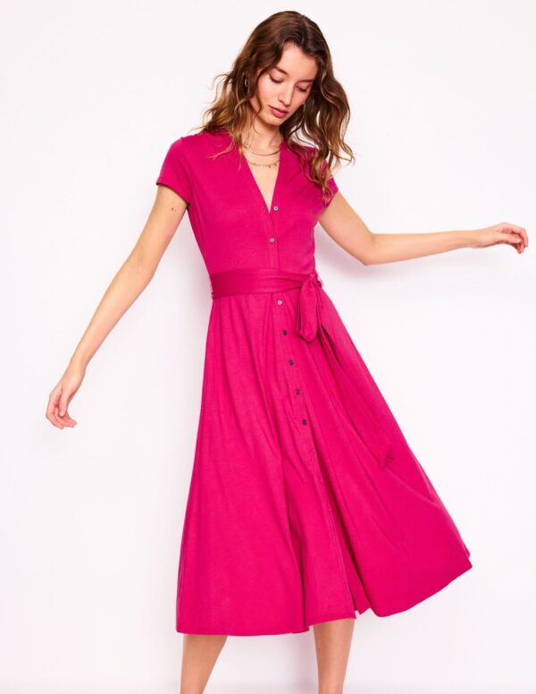 Boden Sara Jersey Shirt Dress