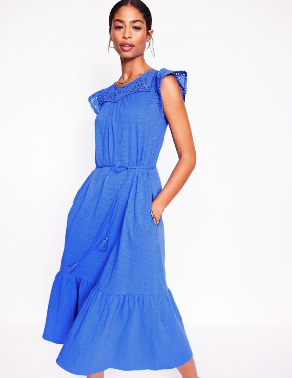 Boden Juliet Broderie Midi Dress