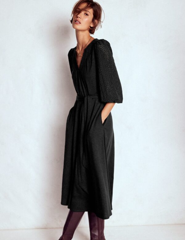 Boden Eden Broderie Jersey Dress