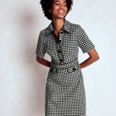 Boden Eda Wool Shift Dress