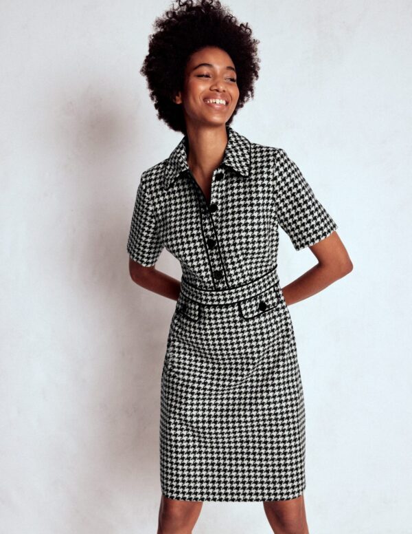 Boden Eda Wool Shift Dress