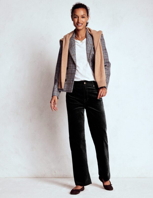Boden Velveteen Straight Jeans