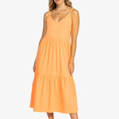 Roxy Waiting Line Midi Dress