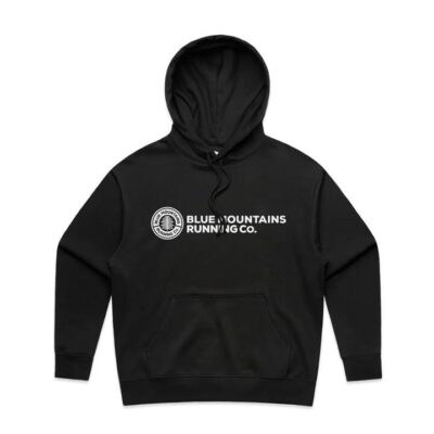 Blue Mountains Running Co Hoodie Black
