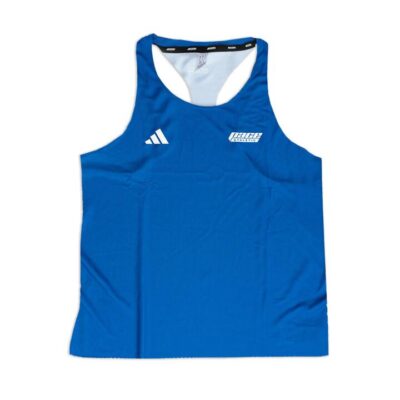 Adidas x Pace Athletic Adizero Running Singlet Pace Blue