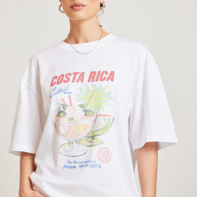 Sea Street Costa Rica T-Shirt White