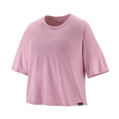 Patagonia Capilene Cool Trail Cropped Shirt Milkweed Mauve