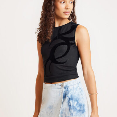 Ena Pelly EP x SR Rai Tank Black