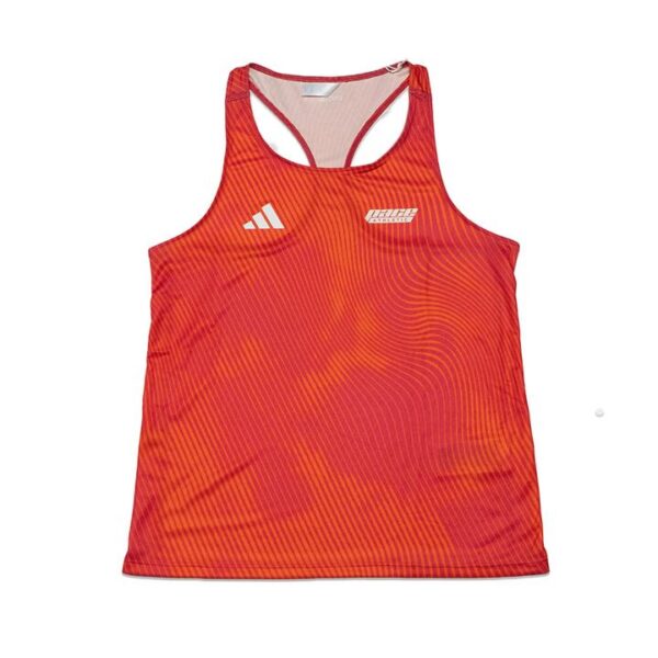 Adidas x Pace Athletic Adizero Running Singlet Real Magenta