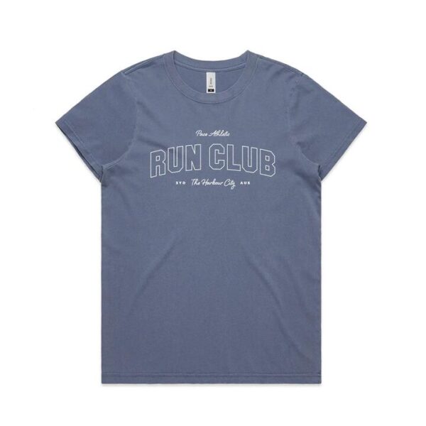 Pace Athletic Run Club Tee Faded Blue