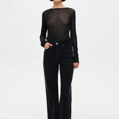 Neuw Coco Relaxed Jeans Size AU 11 / W 29" Washed Black