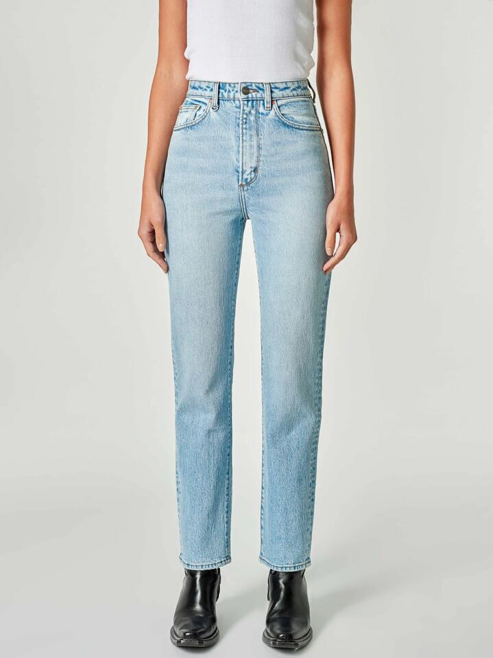 Neuw Nico Straight Jeans Size AU 9 / W 27" Mid Vintage Indigo - Miss Nelly
