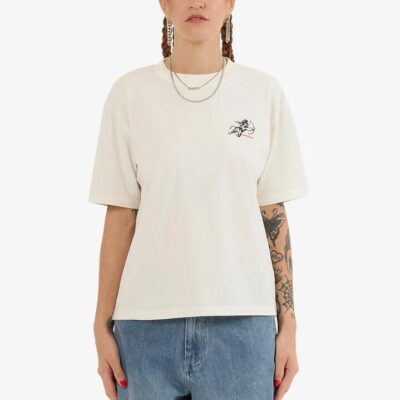 Worship Cherub Regular Fit Tee Size AU 10 BONE