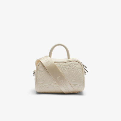 Lacoste Lora Leather Messenger Bag