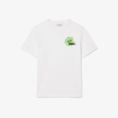 Lacoste Heavy Cotton Flower T-shirt