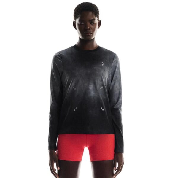 On Running Pace Mesh Long-t Black