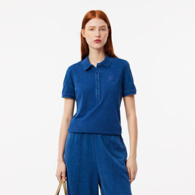 Lacoste Slim Fit Washed Effect Petit Piqué Polo Shirt