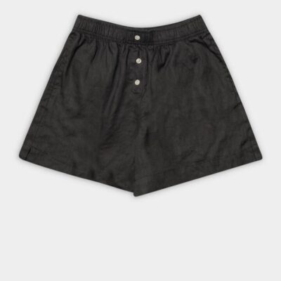 Nude Lucy Nude Linen Lounge Short Size L Coal