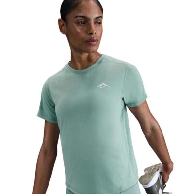 Nike Trail Dri-fit Short-sleeve Running Top Cannon