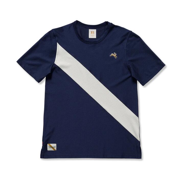 Tracksmith Van Cortlandt Short Sleeve Running T-shirt Navy - Miss Nelly