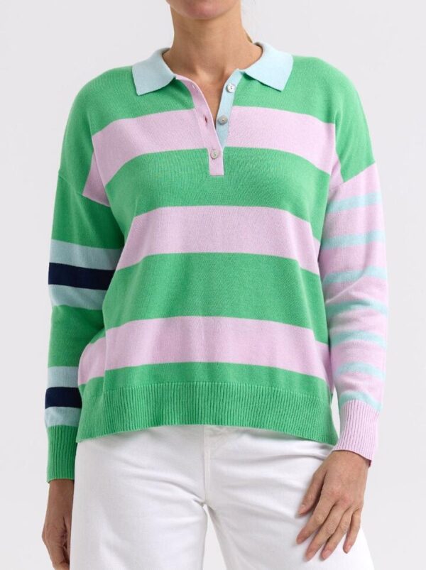 Zaket & Plover Blah Blah Rugby Top