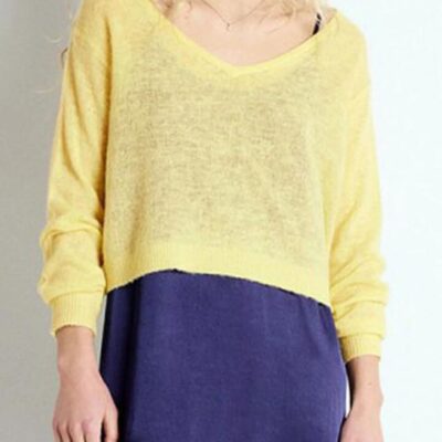 American Vintage Dumy Fine V Neck Jumper