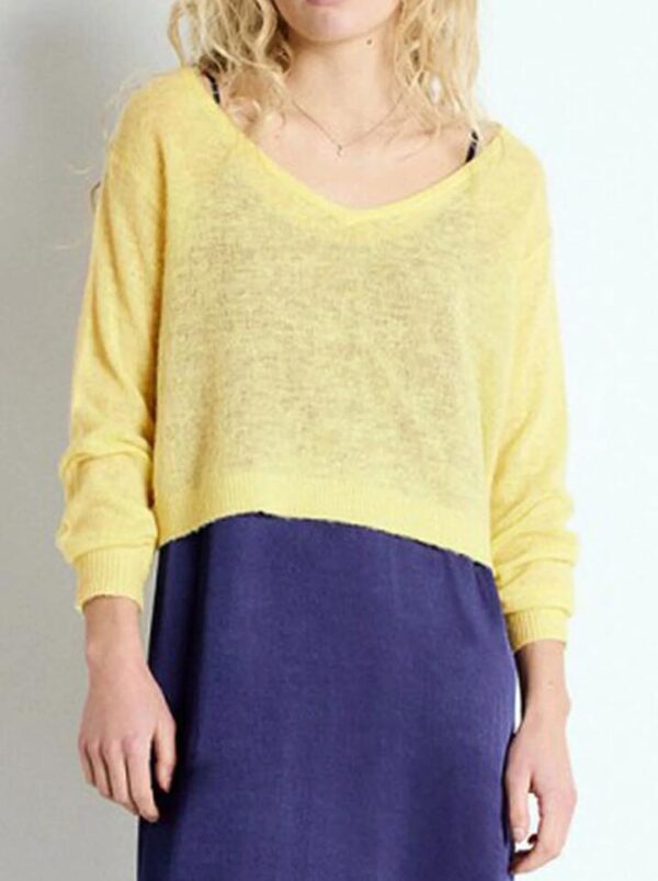 American Vintage Dumy Fine V Neck Jumper
