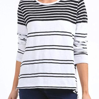 Elm Lexa Stripe Long Sleeve Tee