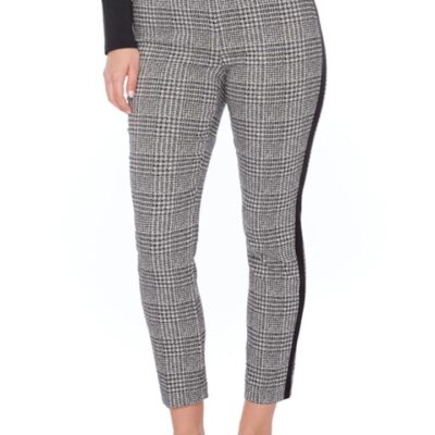 Up! 28" Arctic Plaid Techno Ankle Pant