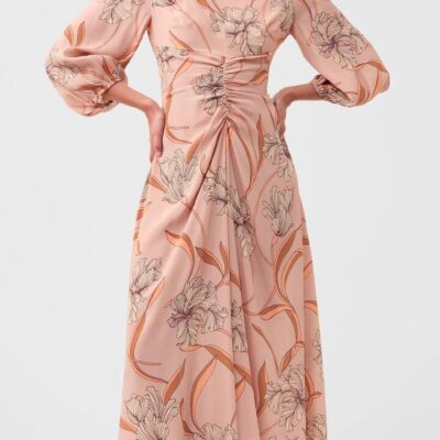 Morrison Martinique Rouched Dress