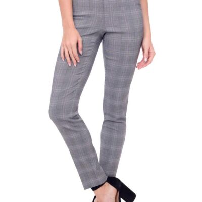 Up! Plaid Techno Full-Length Pant
