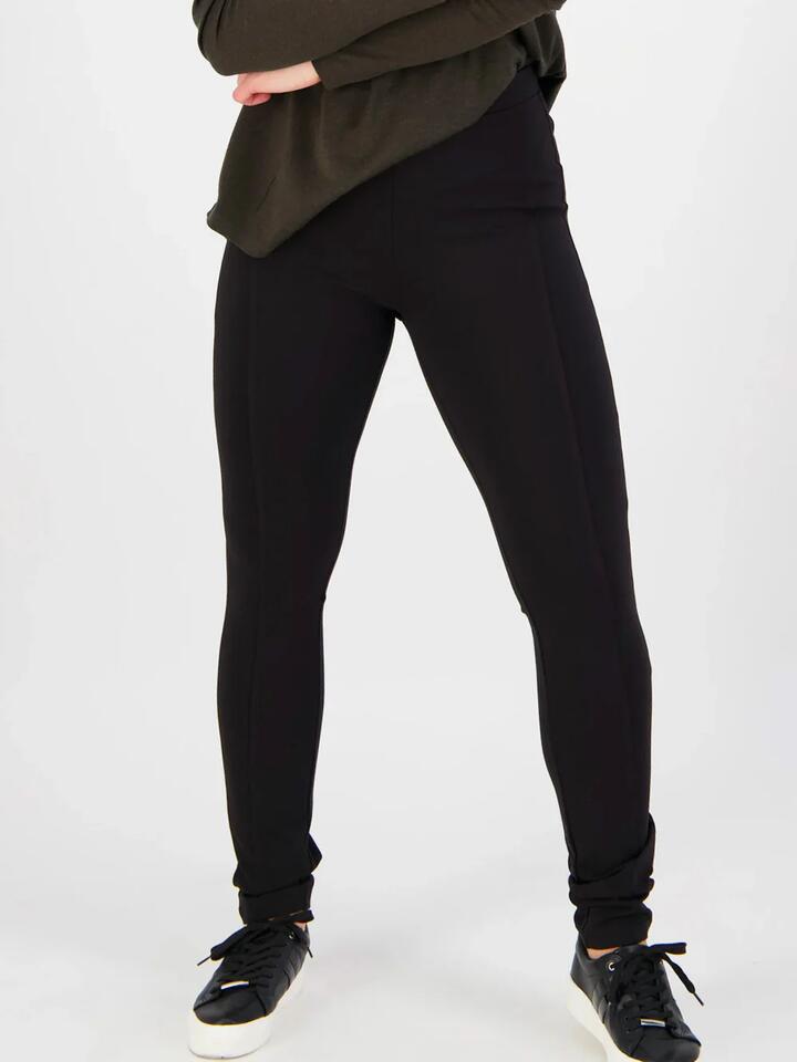 Vassalli Slim Leg Full Length Ponte Pull On Pant - Miss Nelly