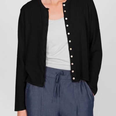 Bridge & Lord Curved Hem Cardi