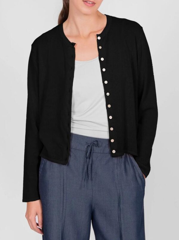 Bridge & Lord Curved Hem Cardi