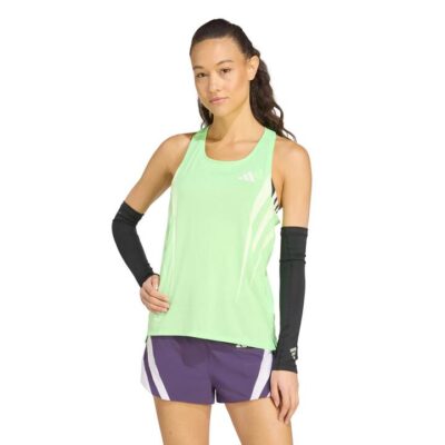 Adidas Adizero Nyc Singlet Lime Burst